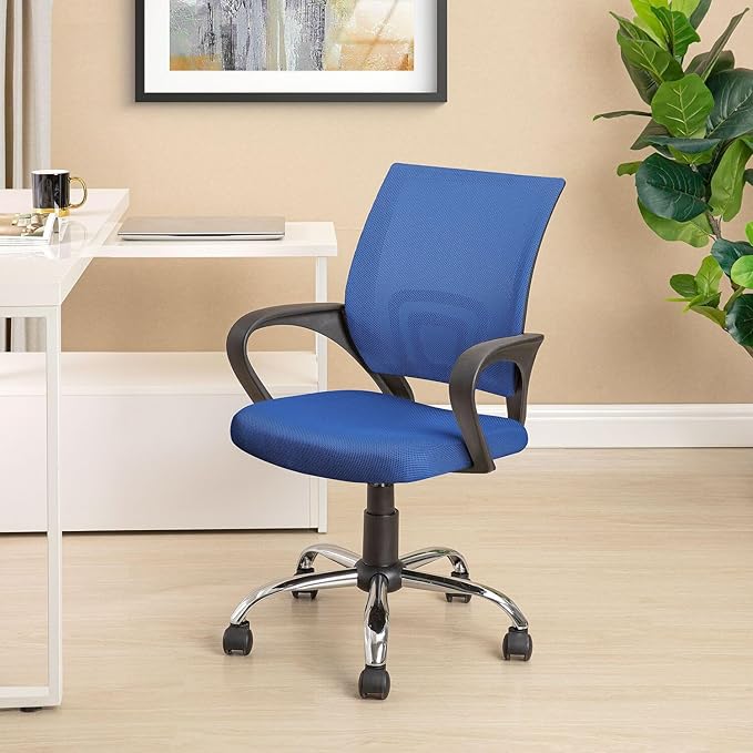 Naomi Home Adjustable Office Chair Blue