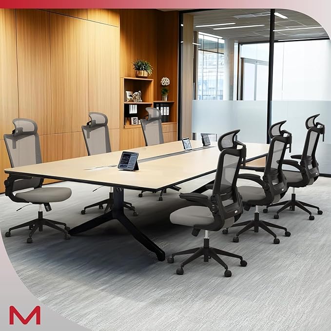 C6 Ergonomic Office Chairs with Adjustable Lumbar,Computer Desk Chair, Home Office Chair with Heardrest, Comfortable Study Chair with Armrest
