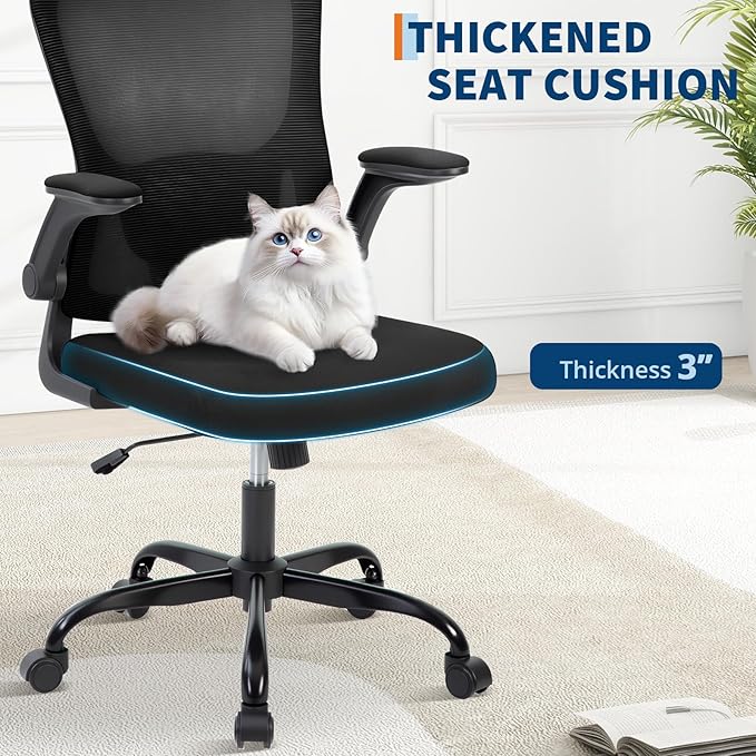 Office Chair – Ergonomic Desk Chair, Mesh Computer Desk Chair, Swivel Rolling Executive Gaming Chair for Home & Office