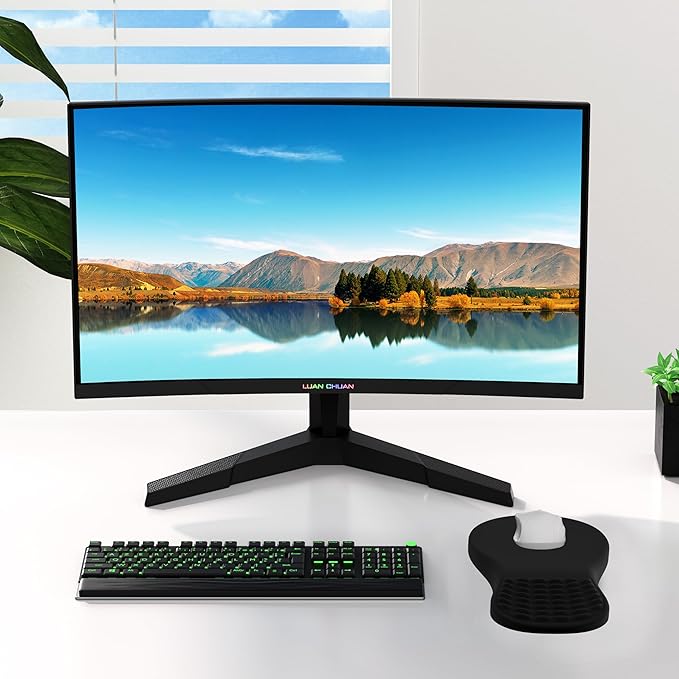 MEKASS Ergonomic Mouse Pad with Wrist Rest, Memory Foam Wrist Support for Carpal Tunnel Pain Relief, Non-Slip PU Base, Comfortable Mousepad for Office Home (Black)