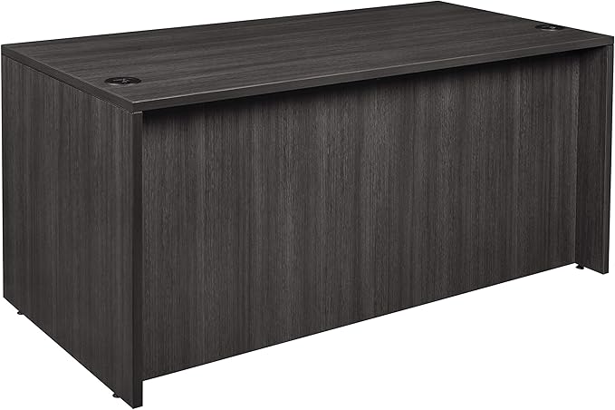 Romig Legacy 60 in. Desk Shell- Ash Grey