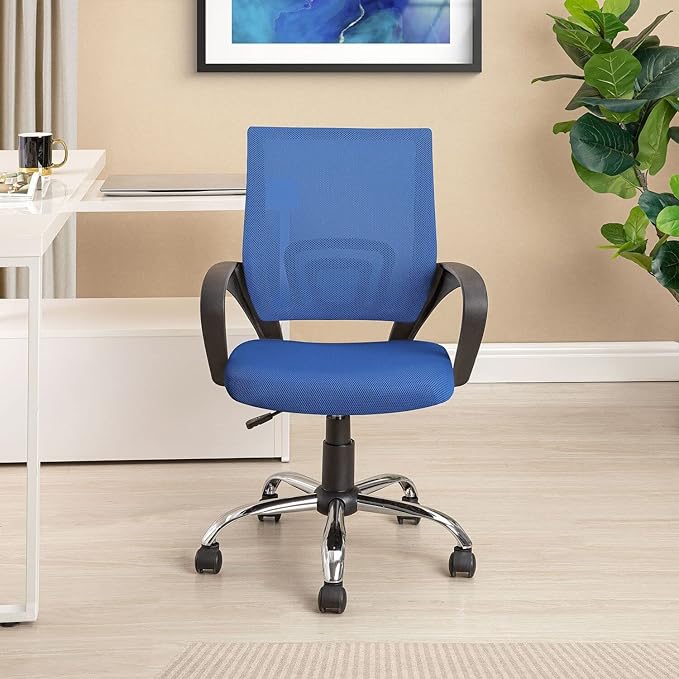 Naomi Home Adjustable Office Chair Blue