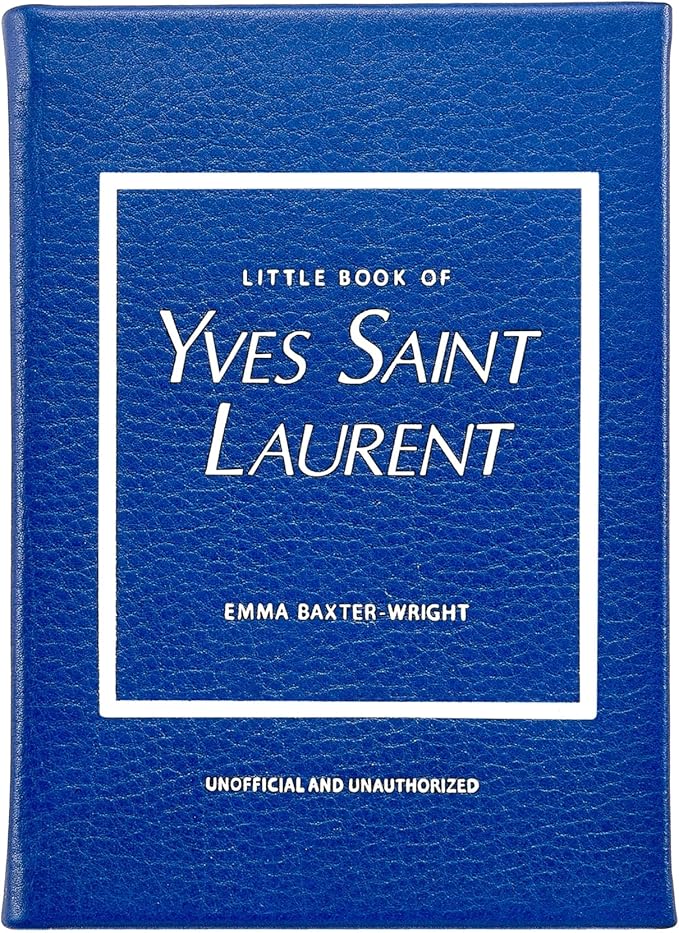 Graphic Image Little Book of Yves Saint Laurent in Luxe Leather (tm) -