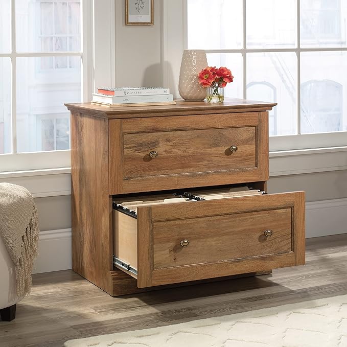 Sauder Barrister Lane Lateral File, Sindoori Mango Finish