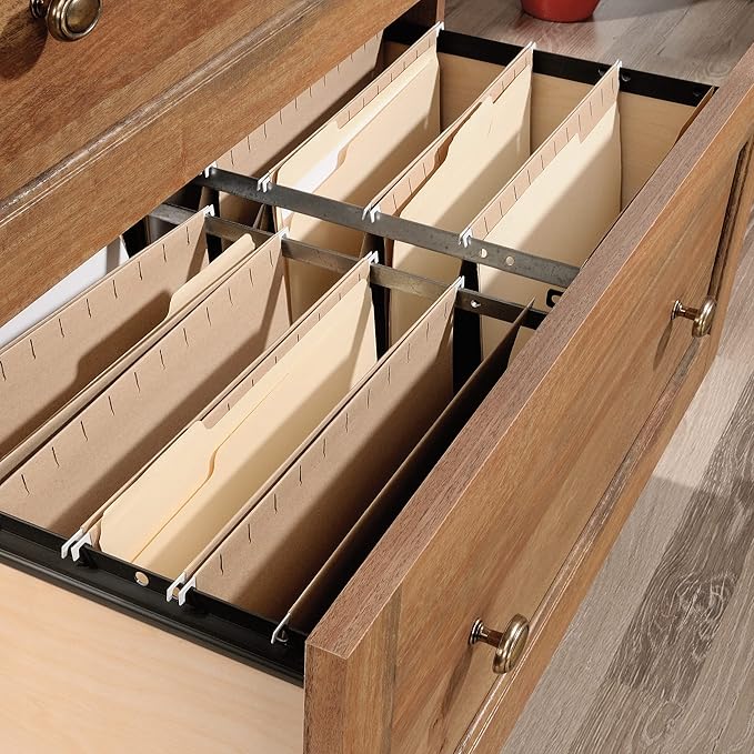 Sauder Barrister Lane Lateral File, Sindoori Mango Finish