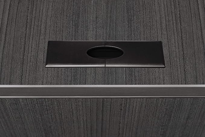 Regency Legacy L Corner Desk Shell, 66", Ash Grey