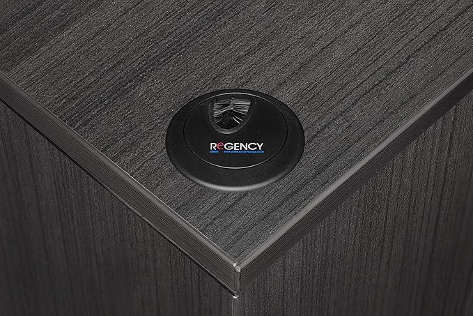 Romig Legacy 71 in. Desk Shell- Ash Grey