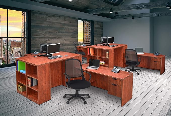 Romig Legacy 71 in. Desk Shell- Cherry