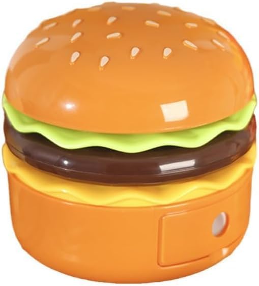 Generic Cute Desk Lamp,Table lamp,Night Lights,Hamburger Small Night lamp,Desk Accessories, Room Decor for Boys Girls Gifts, Yellow, SY-KD300