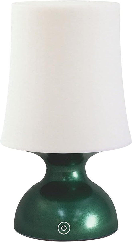 LED Green and White Lamp, Nordic Style Table lamp, Minimalist Desk Lamp, Battery Table Lamp,Cordless Table Lamp,Christmas Gift