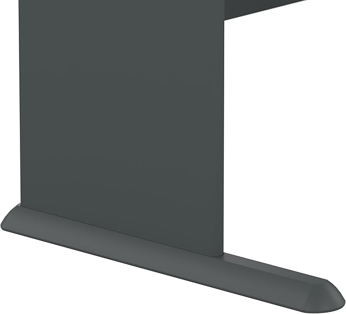 Bush Business Furniture Series A 48W Computer Desk in White Spectrum and Slate, Small Office Table for Home or Professional Workspace