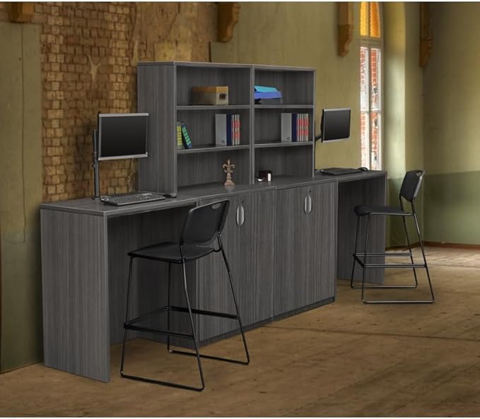 Regency Legacy Stand Up Desk- Ash Grey