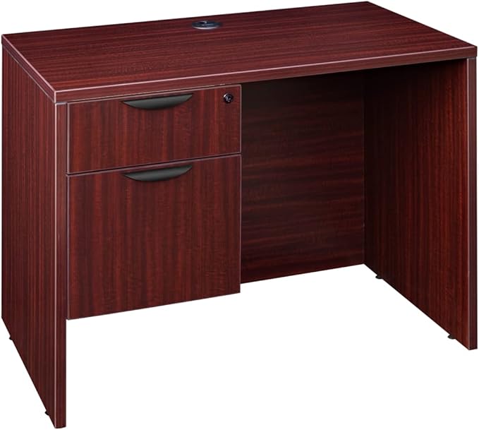 Regency Desk Legacy Single Pedestal 42" x 24" Mahogany