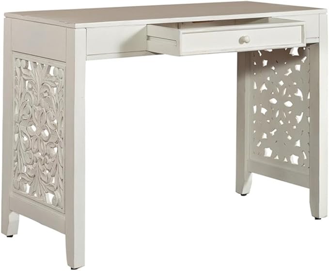Liberty Furniture Industries Trellis Lane Accent Writing Desk, White