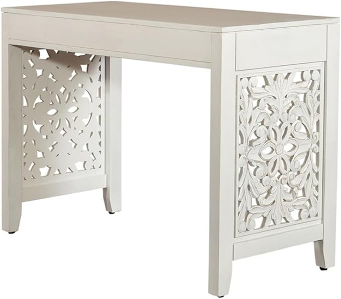 Liberty Furniture Industries Trellis Lane Accent Writing Desk, White