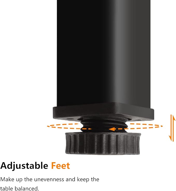 Need Home Office Desk - 62 Inches Large Computer Desk Sturdy Black Table Foldable Desk Gaming Computer Table No Assembly Required Teak AC5BB(157.5 * 60)