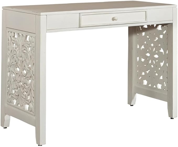 Liberty Furniture Industries Trellis Lane Accent Writing Desk, White