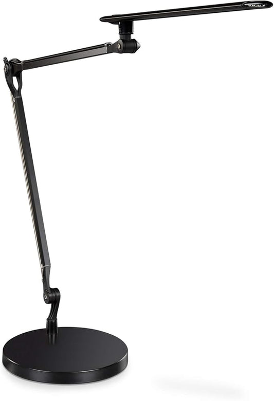 Uplift E7 LED Desk Lamp with Clamp - Black Lamp and Base