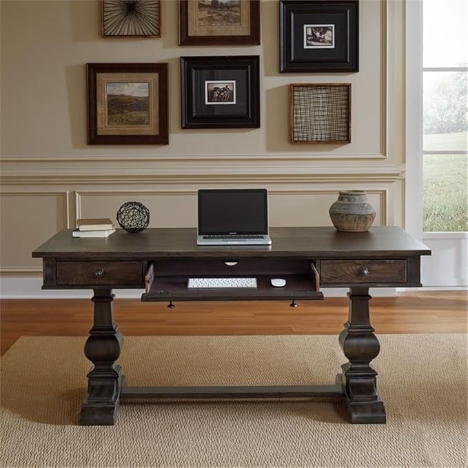 Liberty Furniture Paradise Valley Writing Desk in Brown