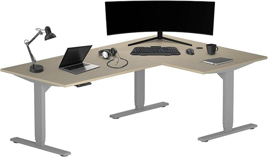 Progressive Desk Standing Desk: FLT-05, DT-4224-BB, DT-4830-BB, DA-10-Black 1 Kit