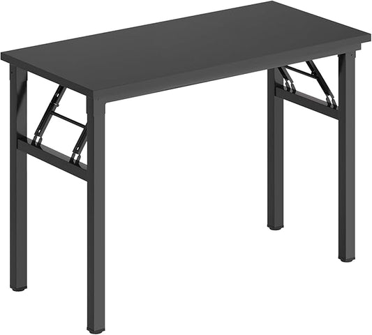 SDHYL 31.5inchesNo Assembly Foldable Computer Desk for Home Office Workstation, Study and Writing, Black