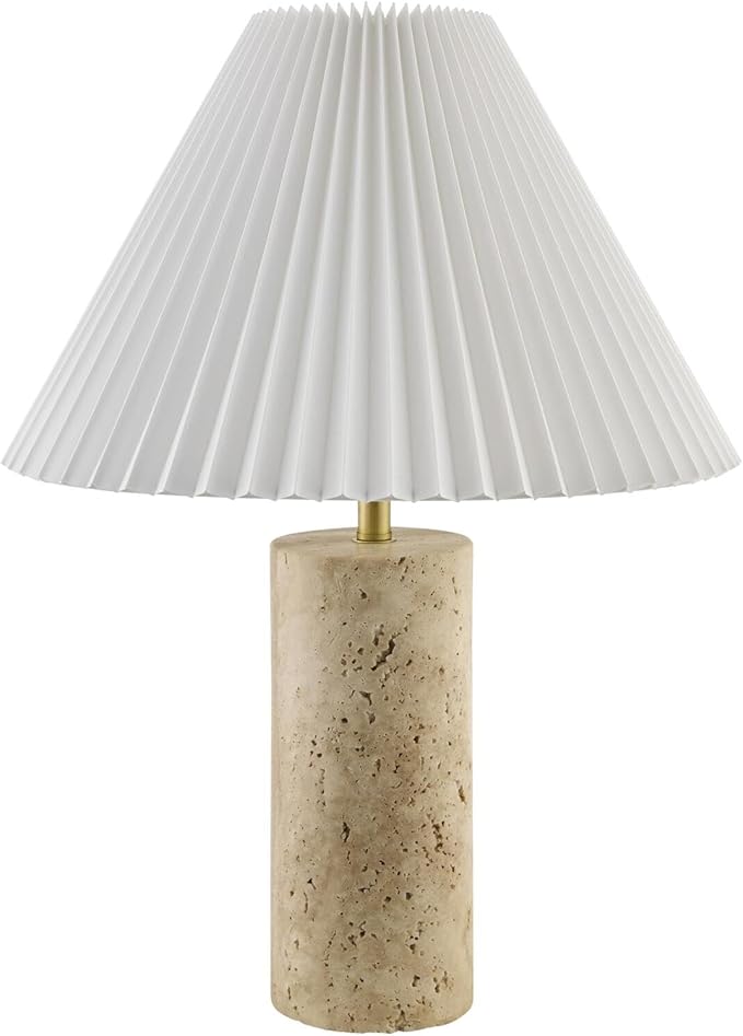Livabliss x Galey Alix Autumn Laurel Modern Table Lamp, 22" H x 16" W x 16" D, Natural