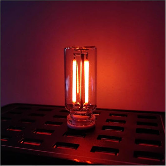 Mini USB Night Light, Indoor environmen tligh Touch Sensitive Light Fashionable Decorative Item (Red)