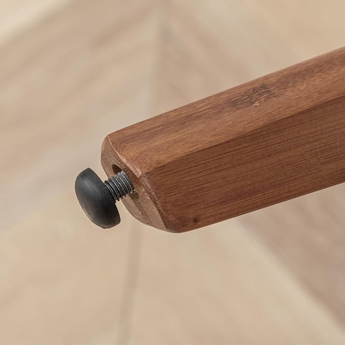 LUNLING Swivel Dining Chairs Set of 2, Mid Century Modern Gray Fabric+Faux Leather Kitchen Chairs with Arms,Bamboo Legs Side Chairs No Wheels,Accent Chair for Dining Rooms and Offices(Gray Fabric)