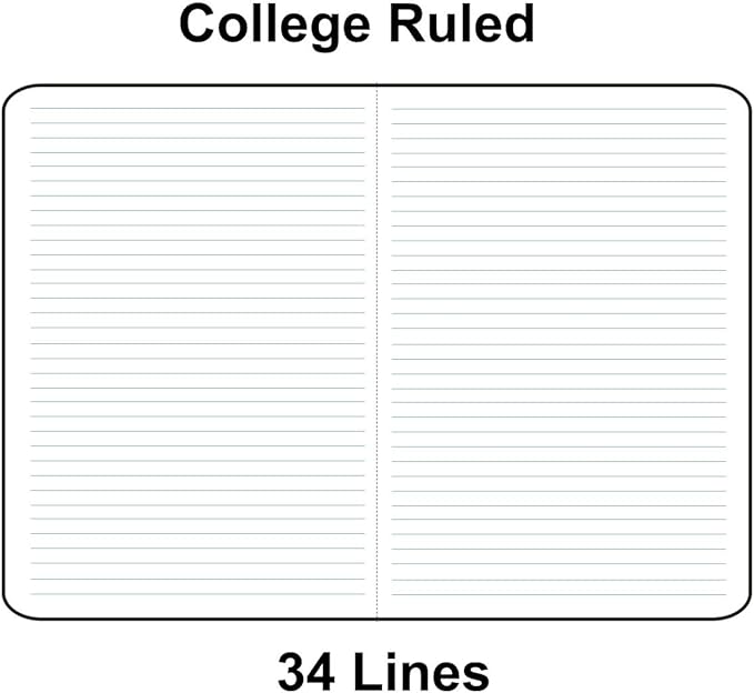 Large Colorful Notebook Journals Bulk, College Ruled, Lined Paper, 8.5x11 inch, 60 Pages, Journal Set for Travelers, Students and Office, Composition Diary Subject Notebooks Planner, 12 Pack