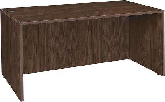 Romig Legacy 60 in. Desk Shell- Neo Walnut