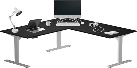 Progressive Desk Standing Desk: FLT-05, DT-4224-EO, DT-7230-EO-D80, DA-10-Black 1 Kit