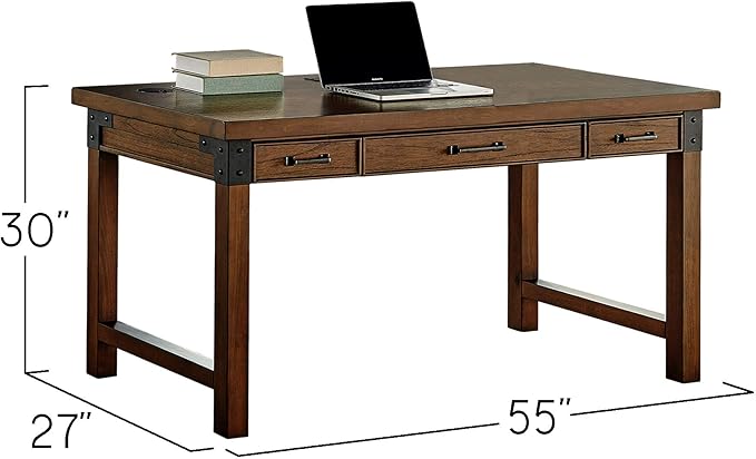 Martin Furniture WRITING DESK, Brown