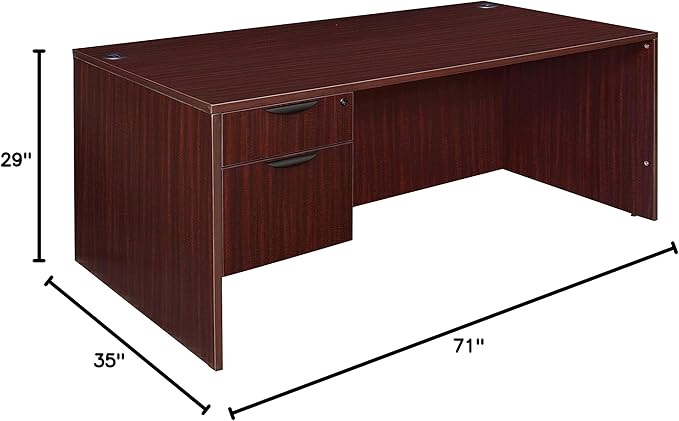 Regency Pedestal Legacy Single 71" Mahogany
