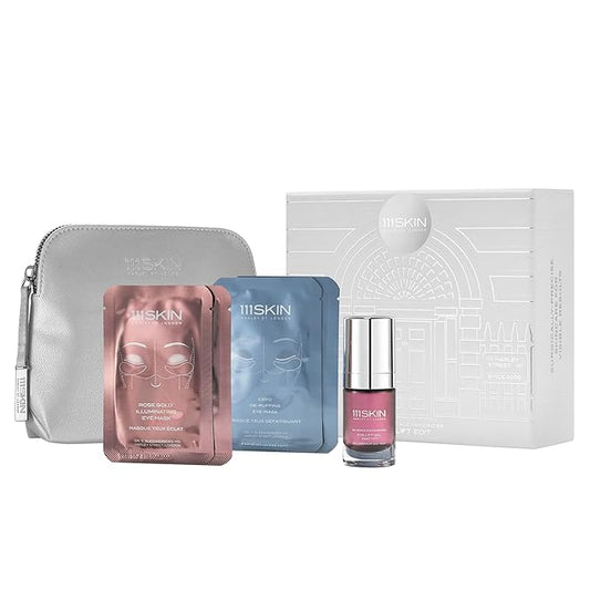 111Skin Eye Lift Edit Giftset | Includes Eye Masks (Rose Gold, Cryo De-Puffing) & Eye Lift Gel NAC Y2 | Anti-Aging Revitalizing (5 Items)