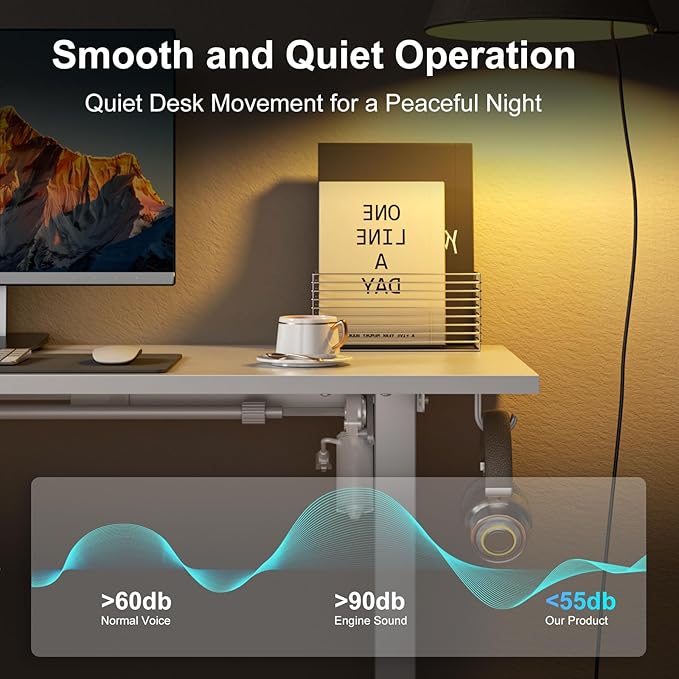 L Shaped Electric Standing Desk,63 Inch Adjustable Height Sit to Stand Corner Desk with Memory Presets,Reversible Computer Table for Home Office,Work and Study,White