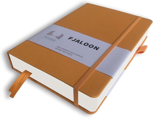 Undated Planner a5 Time Management, 2025-2026 Planner Undated Weekly And Monthly, Organize Your Days Start Anytime and ADHD Friendly (Light Orange)