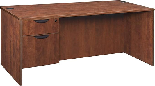 Regency Legacy Single Pedestal Desk 71" Cherry