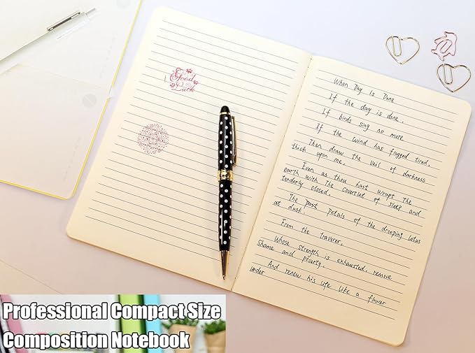 12 Pack A5 Lines Notebook Bulk Kraft Cover College Ruled, Lined Paper Travel Journals Composition Diary Subject Notebooks Planner, 60 Pages, 8.3”x 5.5”