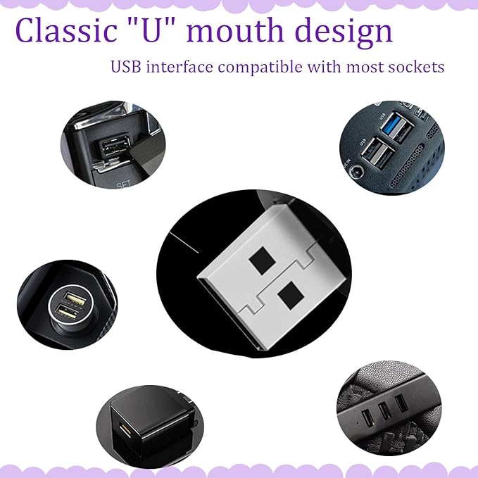 Mini USB Night Light, Indoor environmen tligh Touch Sensitive Light Fashionable Decorative Item (Blue)