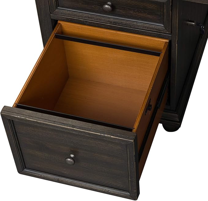 LIBERTY FURNITURE INDUSTRIES, INC. Harvest Home Opt L Shaped Desk Set