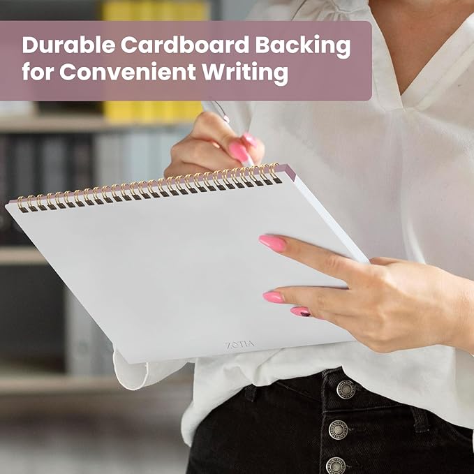 Weekly To Do List Notepad with 52 Undated Sheets（8.5"×11"）- Undated Weekly Planner Notepad for Office Desk Accessories and Supplies - Midnight Lilac