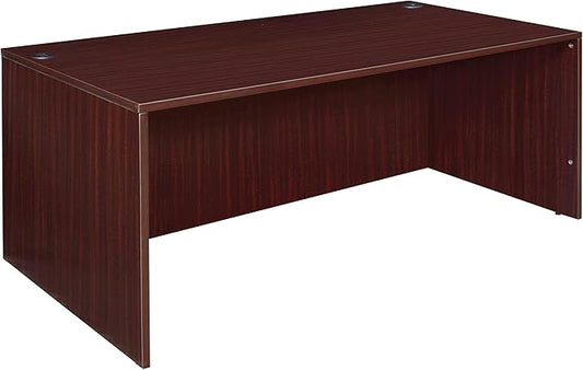 Romig Legacy 71 in. Desk Shell- Mahogany