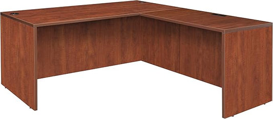 Regency with Return Legacy L-Desk Shell, 71", Cherry