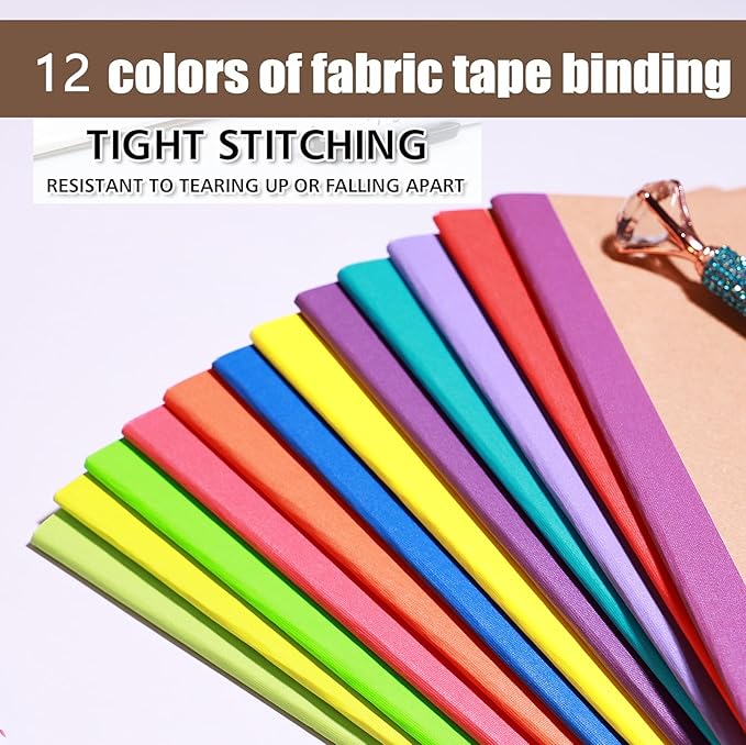 12 Pack A5 Kraft Notebooks, 60 Blank Pages Travel Journal Bulk, Soft Cover Notebooks for Women Girls Students, Making Plans Writing Memos Office School Supplies, 8.3 X 5.5 in