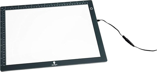 Ultra-Thin A4 LED Light Pad for Tracing & Drawing – Dimmable Brightness with Memory Function – Ideal for Artists, Designers & Crafters