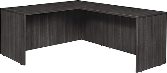 Regency Legacy L Corner Desk Shell, 66", Ash Grey