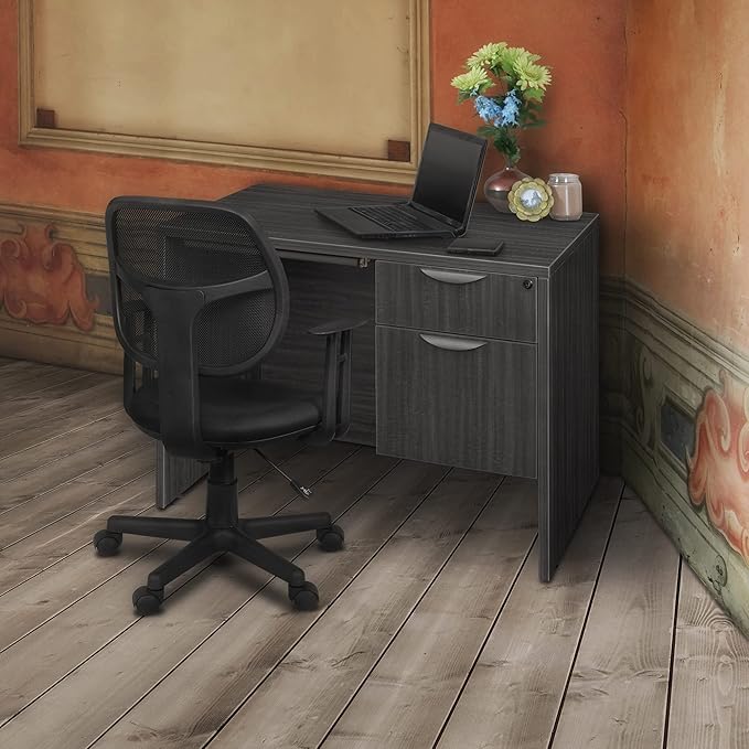 Romig Legacy 42 in. Desk Shell- Ash Grey
