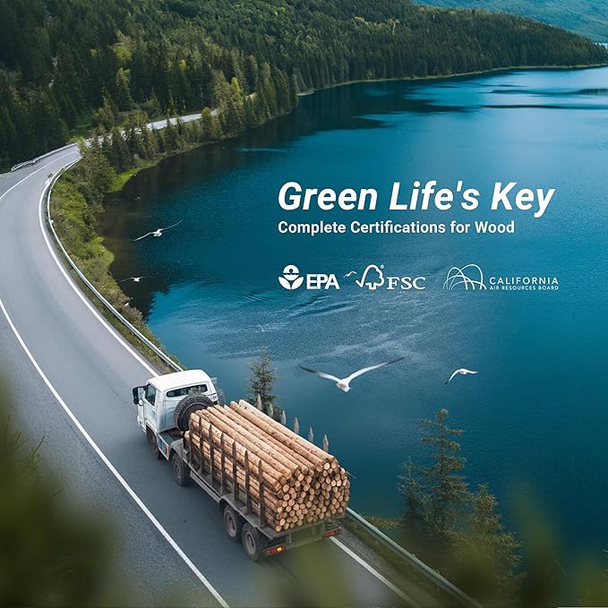 Claiks Electric Standing Desk, Adjustable Height Stand up Desk, 40x24 Inches Sit Stand Home Office Desk with Splice Board, Black Frame/Rustic Brown Top