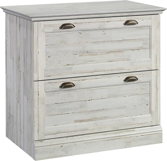 Sauder Barrister Lane Lateral File, White Plank Finish