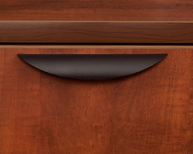 Regency U-Desk Legacy Double Pedestal, 47", Cherry